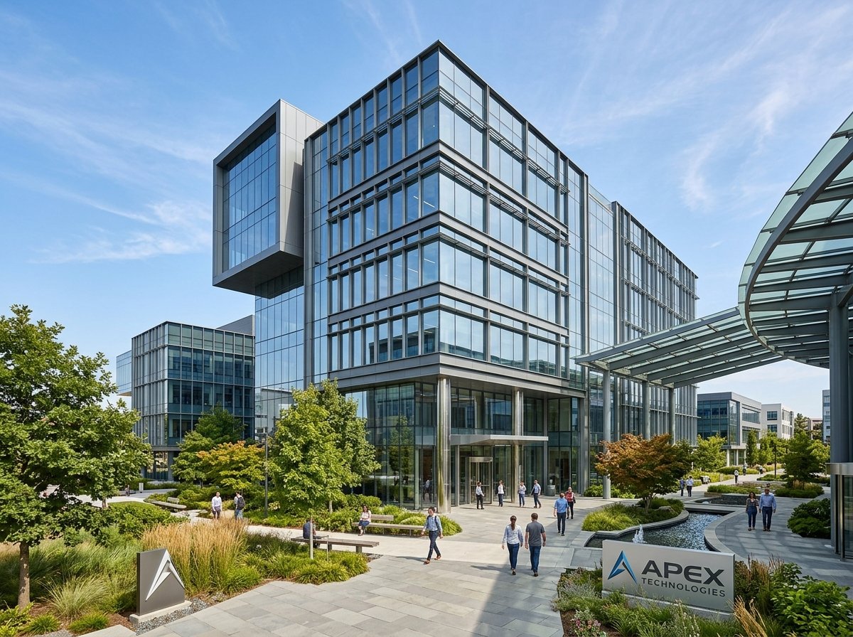 Commercial and industrial corporate campus development